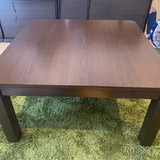 こたつテーブル&こたつ布団の画像