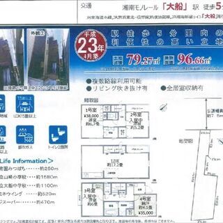 大船駅徒歩7分シェアハウス