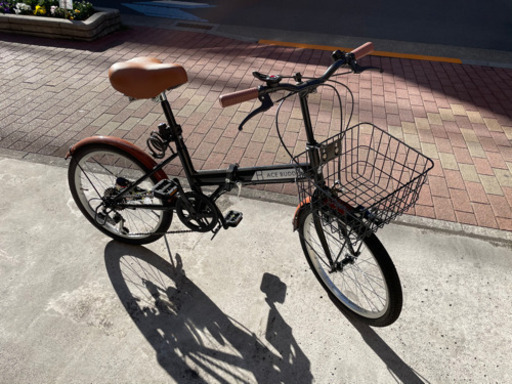 折り畳み自転車　20インチ　20年8月購入品　美品