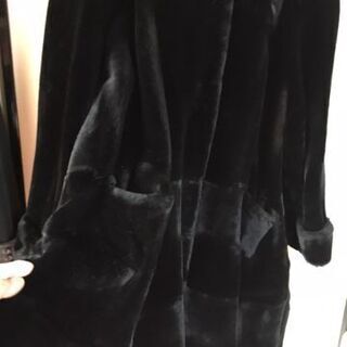 イタリア製フェイクファーコ－ト譲ります。の画像