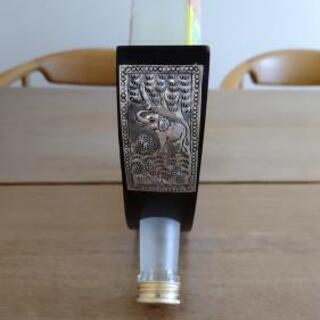 木製ワインボトルホルダーの画像