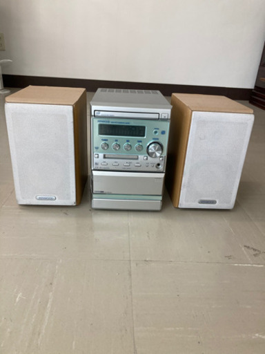 引取場所 南観音 2101-097 KENWOOD RXD-SK3MD CD MD カセット プレイヤー コンポ