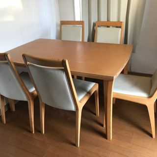 カリモク家具　ダイニングセット