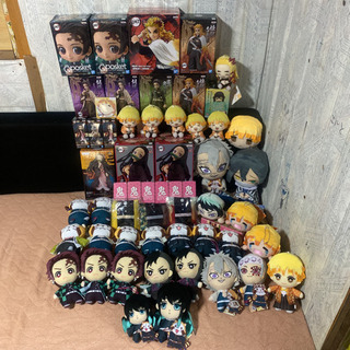 54個☆】☆！鬼滅の刃 フィギュア ぬいぐるみ 150mlボトル その他セット