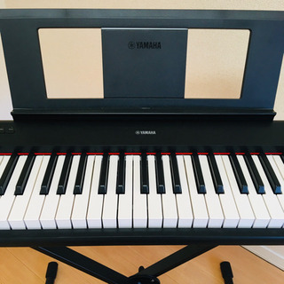 美品】ヤマハ 電子ピアノ キーボード 「piaggero（ピアジェーロ）」NP