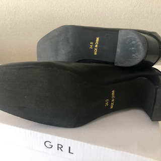 【取引完了】 GRL グレイル　ブーツ　24.0 の画像