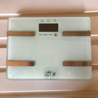 体重計 白 ホワイトの画像