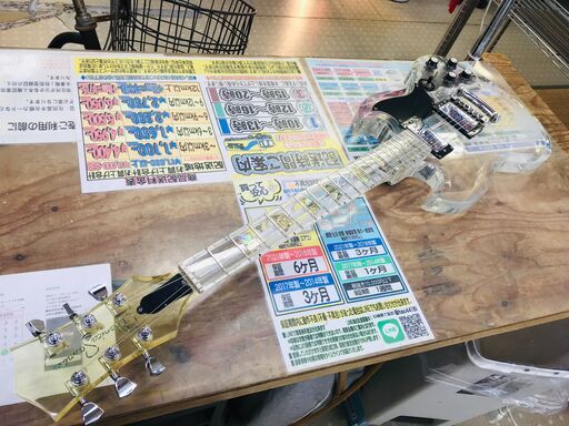 ManicaScenicaマニカシェニカ SGタイプ クリスタルギター