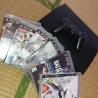 取引中【PS3 160GB】ソフト付き4000円