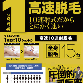 ライエンス2 脱毛器　新品同様の画像