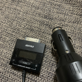 値下げ！iPodとiPod専用スピーカーとFMトランスミッター‼️の画像
