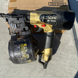 日立　エアー釘打ち機　NV90H2 貸します。