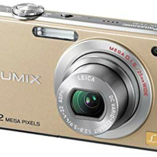 Panasonic  LUMIX デジカメ　ゴールド