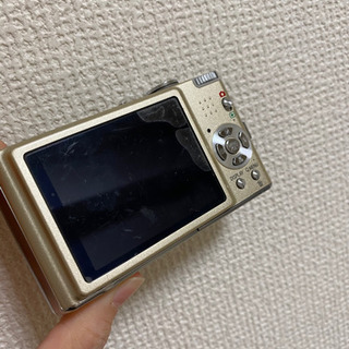 Panasonic  LUMIX デジカメ　ゴールドの画像