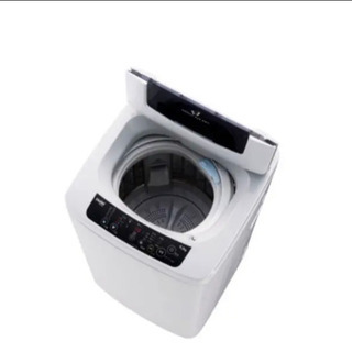 【最終処分価格！】 Haierハイアール 全自動洗濯機　黒ブラック　新生活の画像