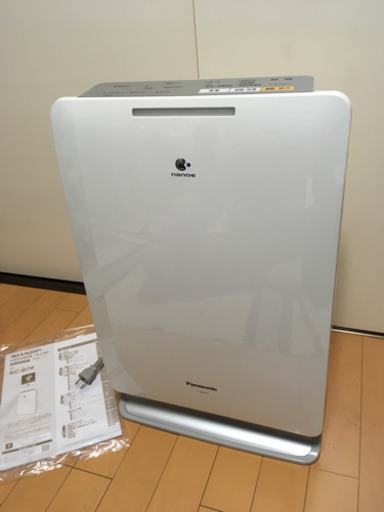 パナソニック　加湿空気清浄機　起動動作済み