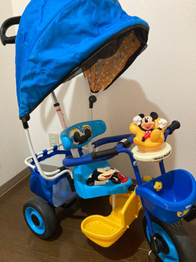 ミッキーマウス 三輪車 美品