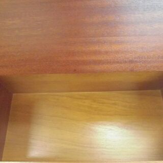 アンティーク調 ベンチ型収納  幅87x奥行37x高さ45cm チェスト 木製 ブラウン 収納家具 苫小牧西店の画像