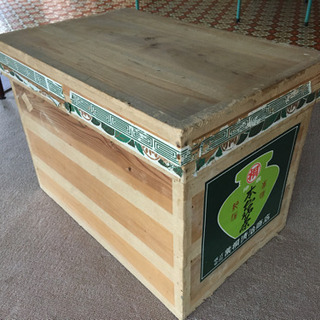 懐かしい茶箱