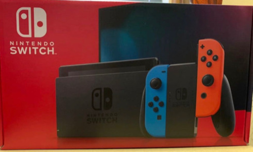 【売却済み】Nintendo  Switch 新品未開封ネオンブルー　ネオンレッド