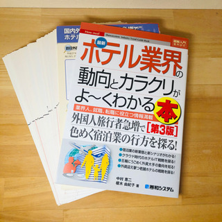 業界研究 業界の動向とカラクリ 最新業界の常識 6冊セット 旅行 ホテル 教育の画像