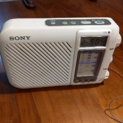 SONY防水ラジオ