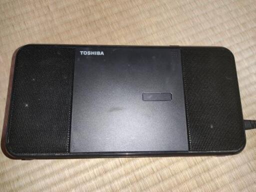 千葉県東金市　東京都葛飾区　TOSHIBA 東芝/CDラジオ/TY-C250/2018年製/ブラック/CD,ラジオ動作確認済