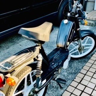 ペダル付き原付バイク（ドイツ車ザックス）の画像