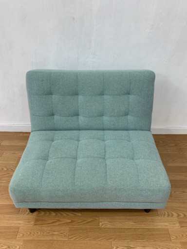【値下げしました】ソファ 2人がけ 一人暮らし 家具 青