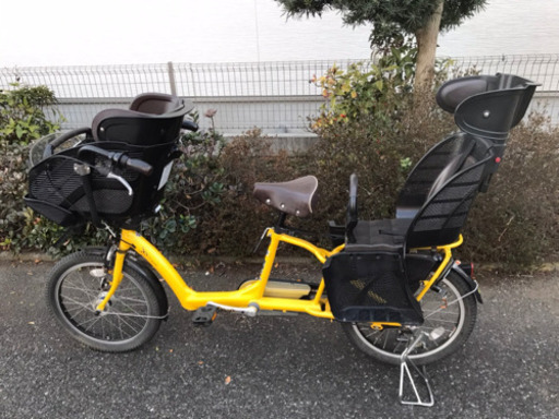 チャイルドシート付き自転車