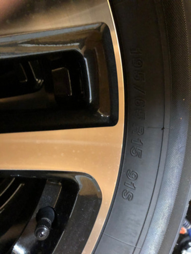 TOYOTA 15インチ純正タイヤホイールセット　ナット付き