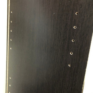 ダークブラウン木目調本棚！！譲ります！！の画像