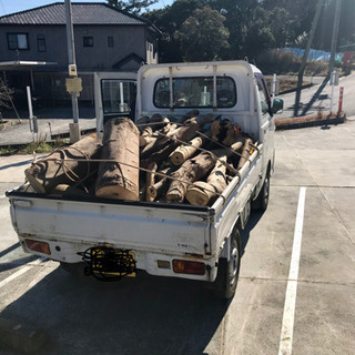 薪　未乾燥　手渡し