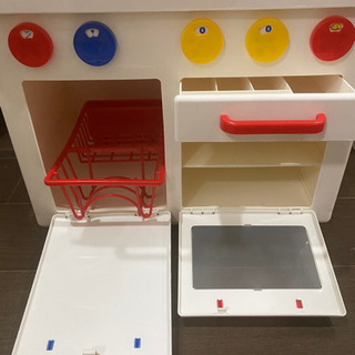 ボーネルンド キッチン トースター 電子レンジ おままごとの画像