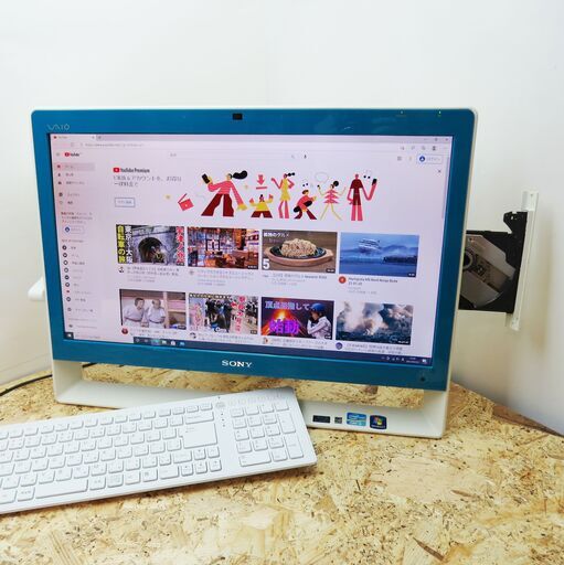 ★名古屋近郊なら無料持参&セットアップします！■SONY VAIOの美品ハイスペック (Intel Corei5) デスクトップパソコンです。HDDを新品SSDに交換して、メモリーも倍増(8G)しましたので、さらに高速！快適！長寿命！のPCになりました！★取引先で引き取った中古PCをしっかり最新機能に更新メンテナンスして、激安！で御提供します♪　★初心者安心！インターネットもExcel ・Wordもバッチリ使えます！