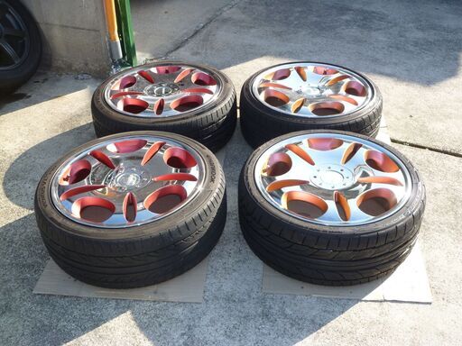 19インチサマータイヤ　4本セット