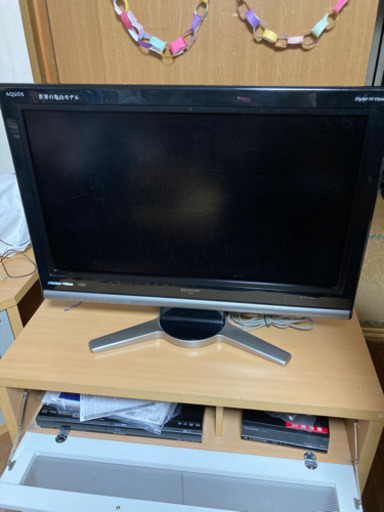 SHARP AQUOS 2007年製 液晶カラーテレビ