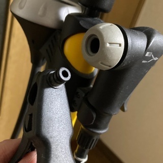自転車の空気入れの画像