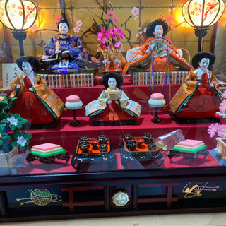 【完売御礼】雛匠 三喜作 京雛人形 「天其雛」ガラスケース