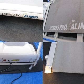 ALINCO アルインコ 電動ウォーカー AF9100 FITNESS PRO ルームランナー　マット付きの画像