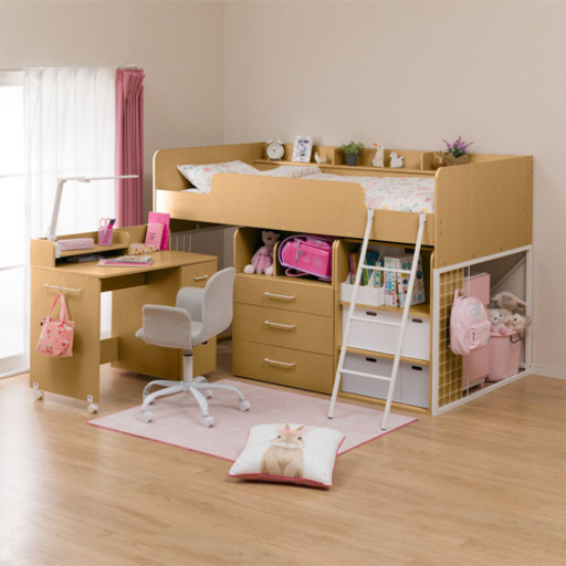 システムベッドデニッシュ　ニトリ購入