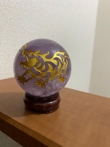 アメジスト球体直径7.5センチ