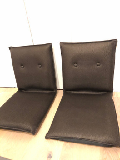 コンパクト　座椅子　2個セット　★美品★