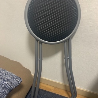 折りたたみ椅子　スツール　使用回数少ないですの画像