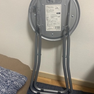 折りたたみ椅子　スツール　使用回数少ないですの画像
