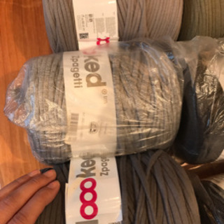 新品ズパゲッティ【まとめ売り】グレー系8玉の画像