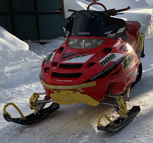 値下げしました！スノーモービル ポラリスRMK800