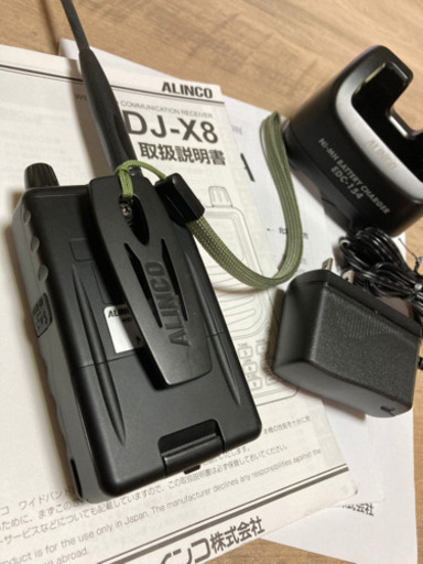 ALINKO DJ-Ｘ8 航空無線　ワインドバンドレシーバー