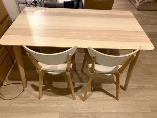 Ikea  テーブルといすセット