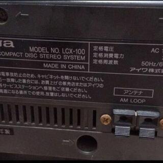 【終了】【あげます】CDカセット　アイワミニコンポの画像